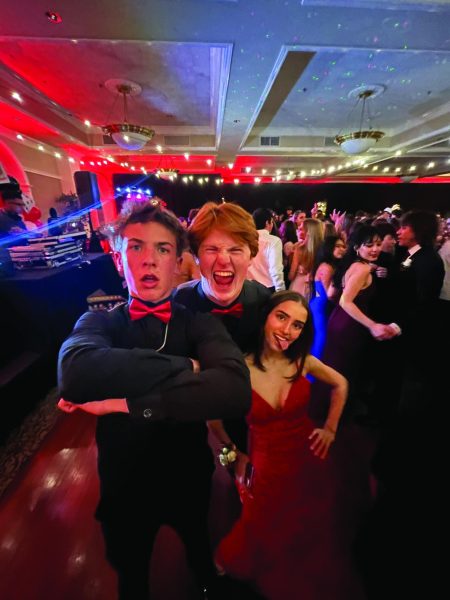 Weber Maisel (12) and friends at 2023 Willow Glen High School Prom