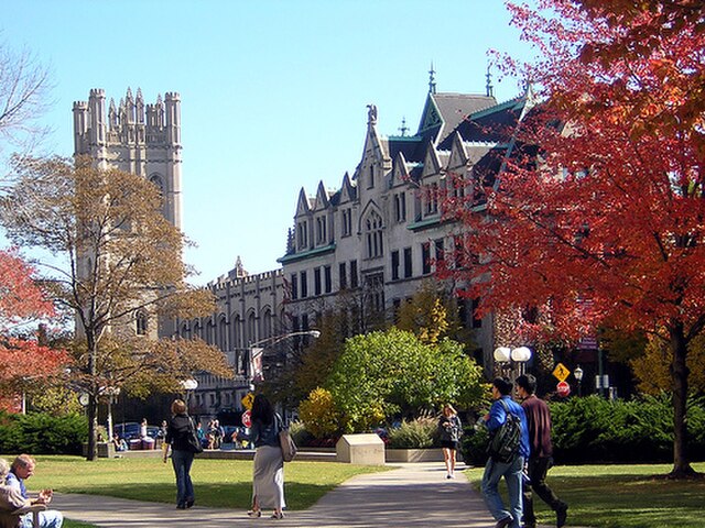 University of Chicago -- one of the most expensive colleges in the nation.